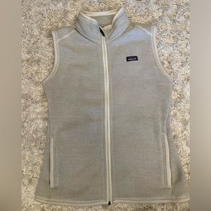 Medium ivory/tan Patagonia vest